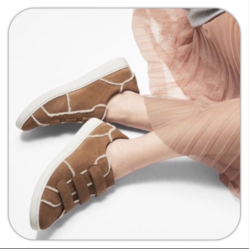 UGG Alex Spill Seam Suede Sneakers